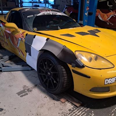 Corvette C6 Breitbau 3D-Druck Prototyp